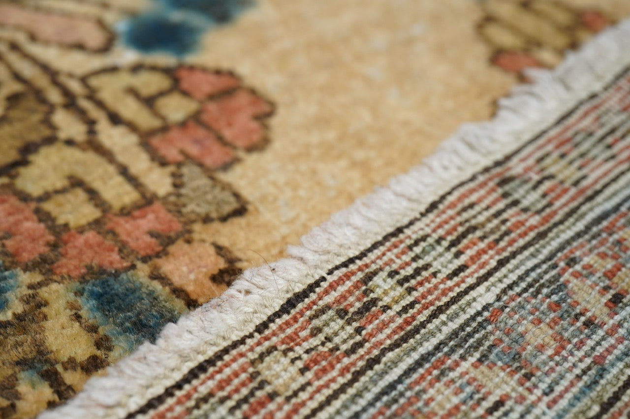 Vintage Sarouk Rug 2' 1" x 4' 0"