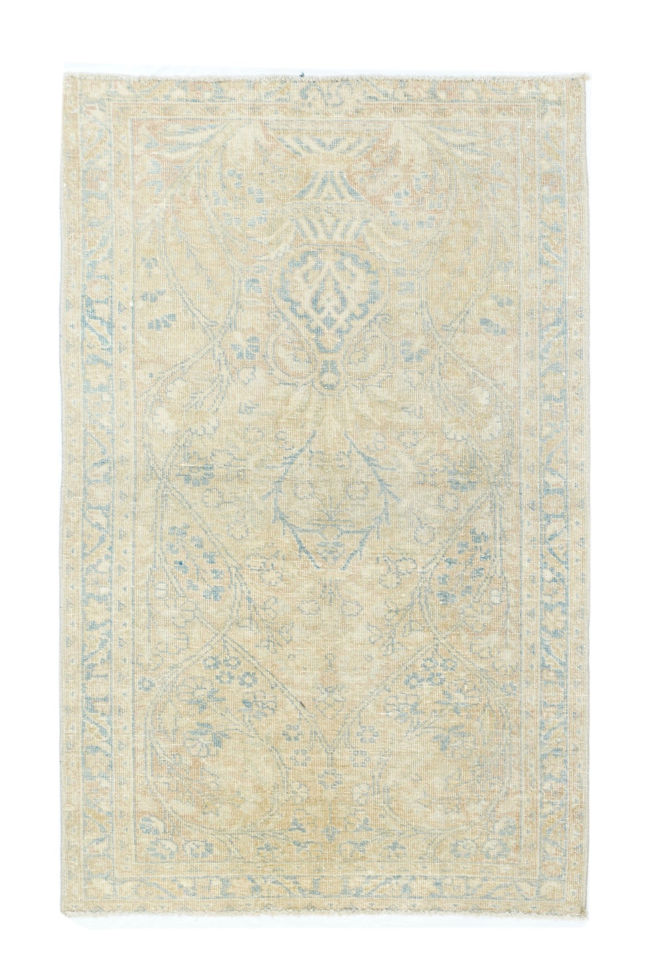 Vintage Tabriz Rug 2'4'' x 4'