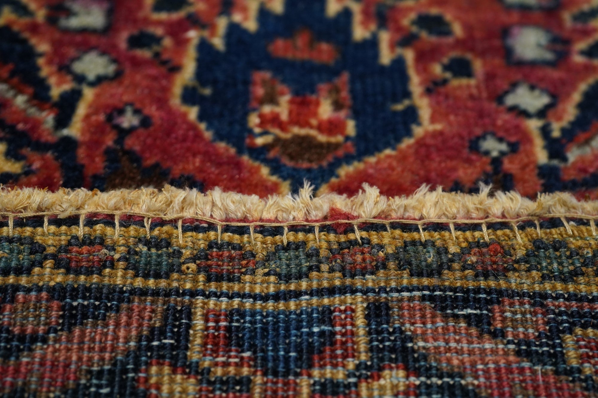 Antique Sarouk Rug 2'0" x 4'2''
