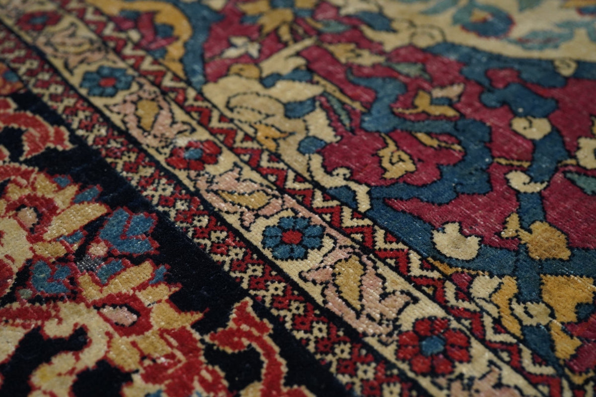 Antique Farahan Sarouk Rug 4'7'' x 6'10''