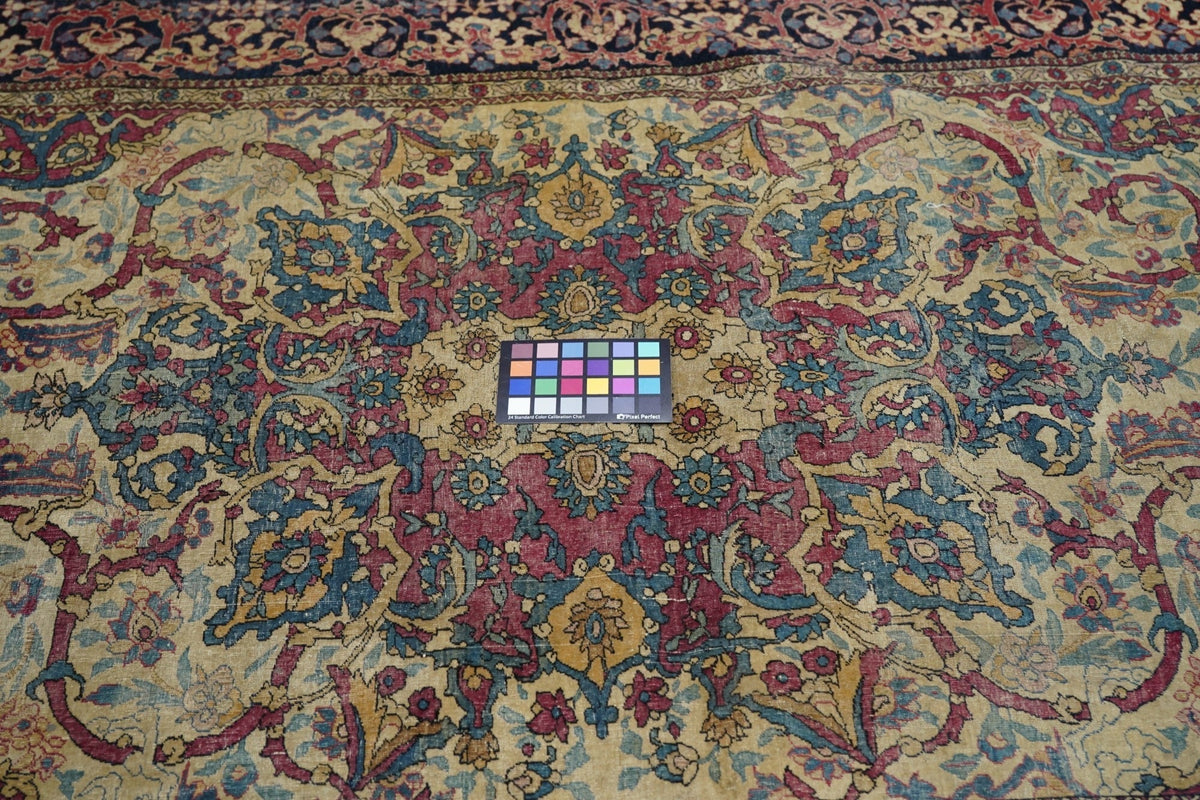 Antique Farahan Sarouk Rug 4'7'' x 6'10''