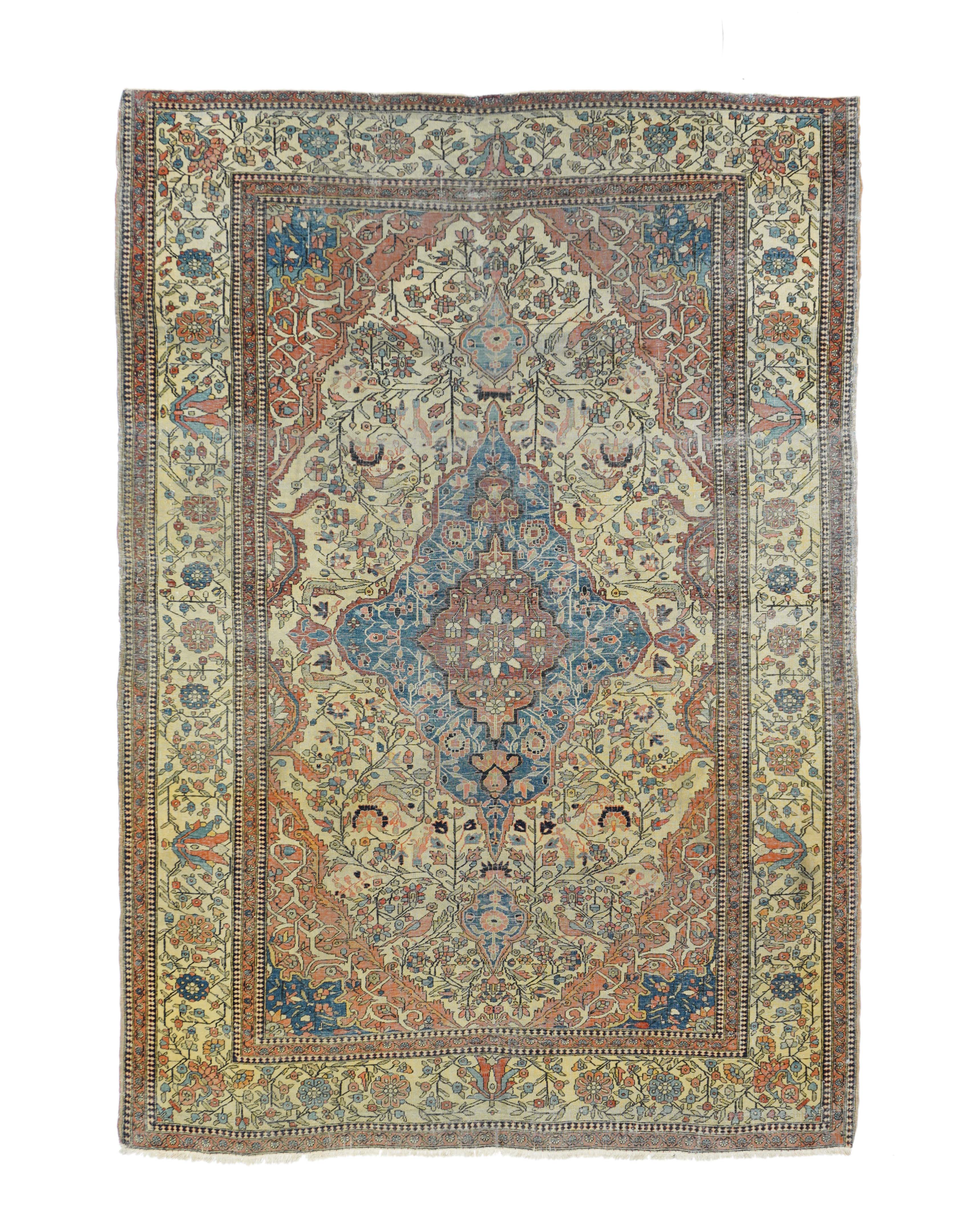 Antique Persian Mohtasham Kashan