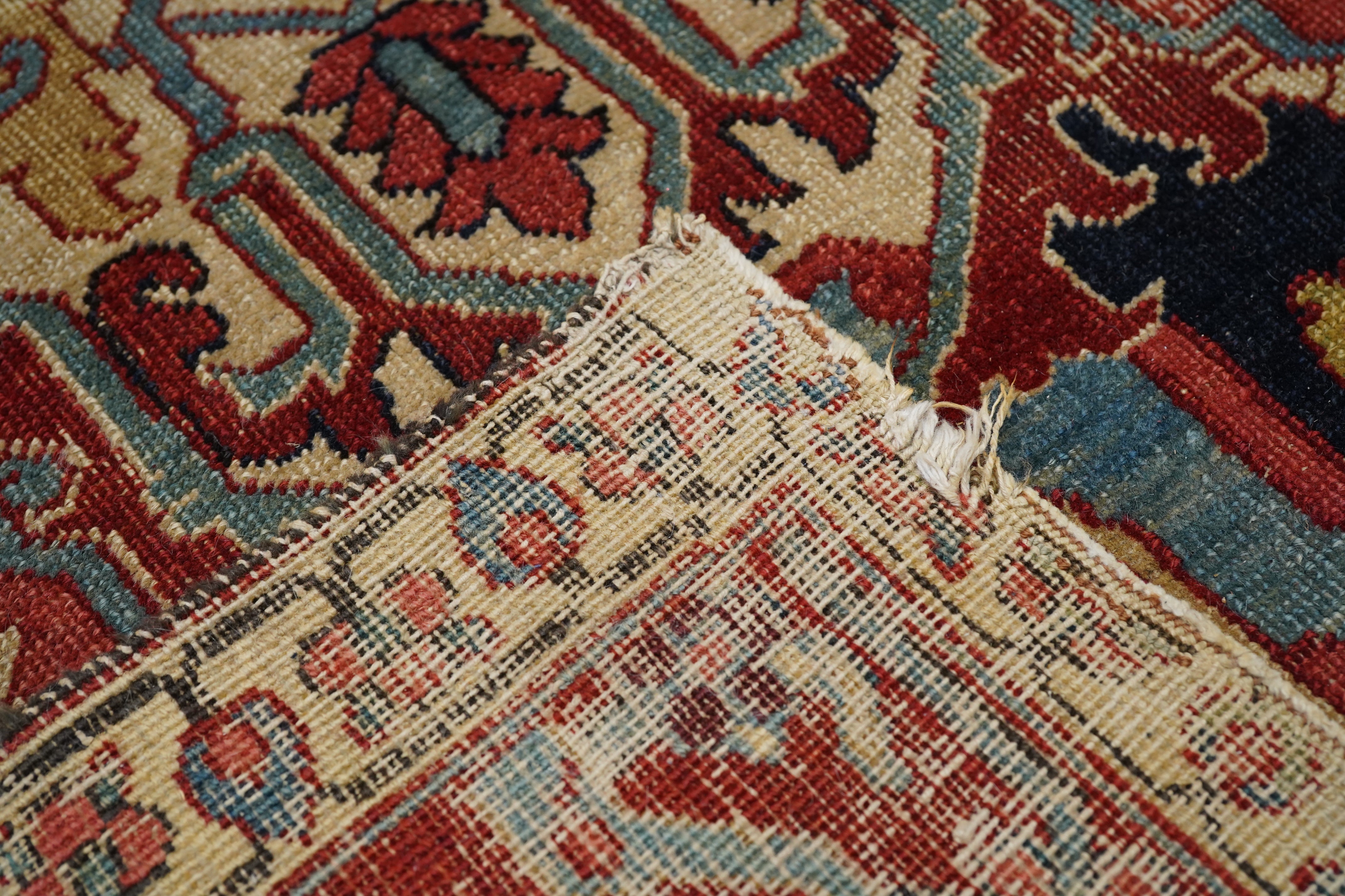 Antique Serapi Rug 9' 7'' x 12' 4''