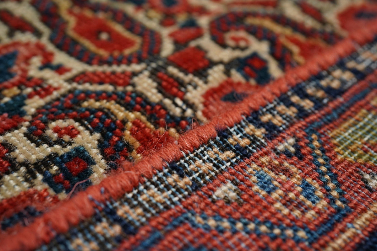 Antique Farahan Sarouk Rug 4'4'' x 6'7''