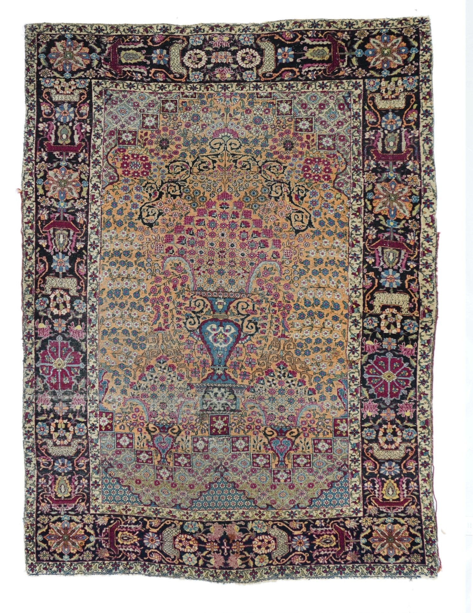 Antique Tehran Rug 4'7'' x 6'5''