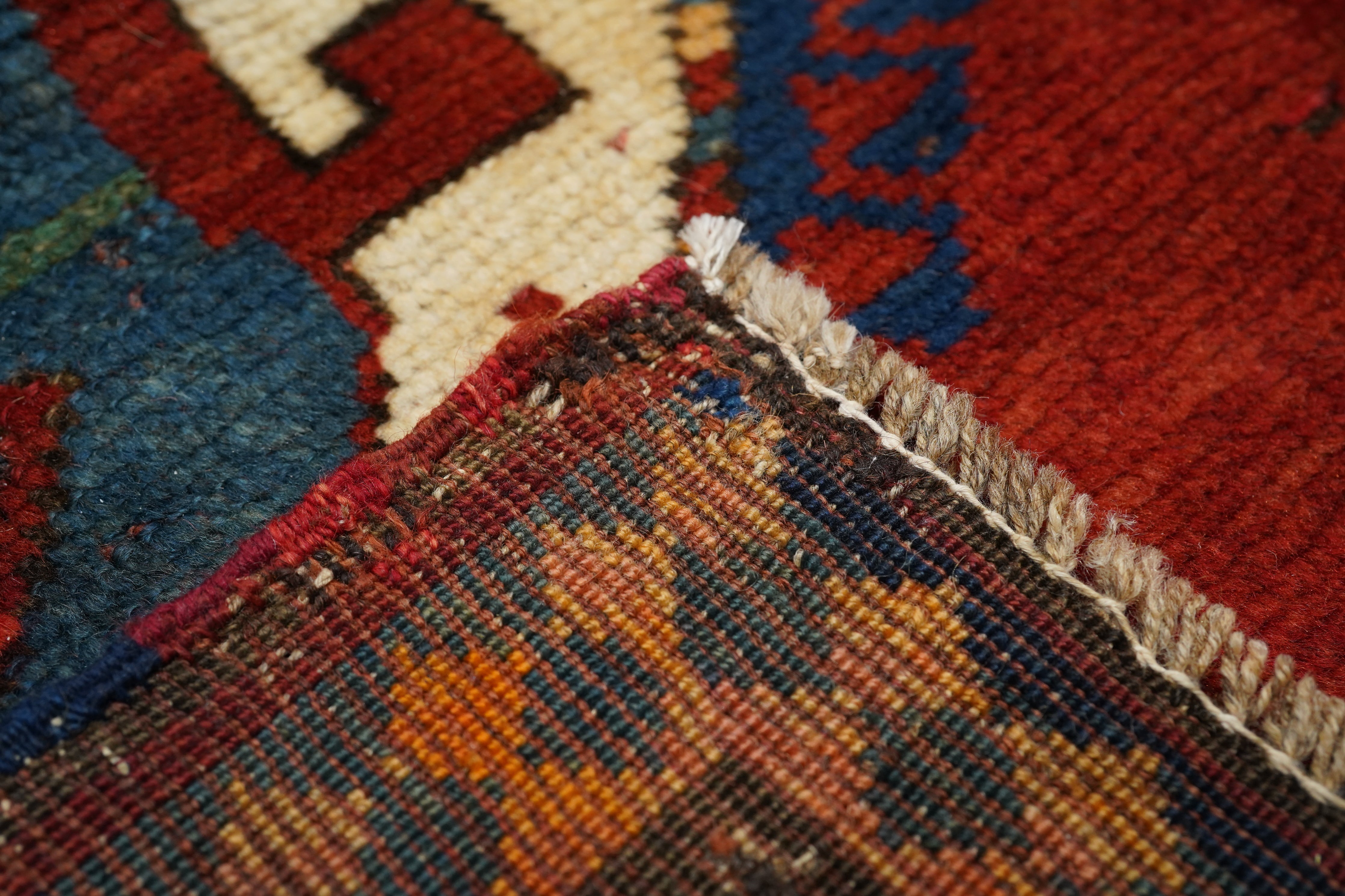 Antique Caucasian Kazak Rug 4'11'' x 7'1''