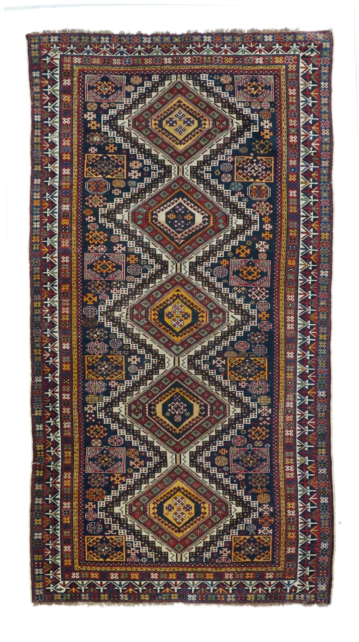 Antique Shirvan Rug 4'5'' x 9'