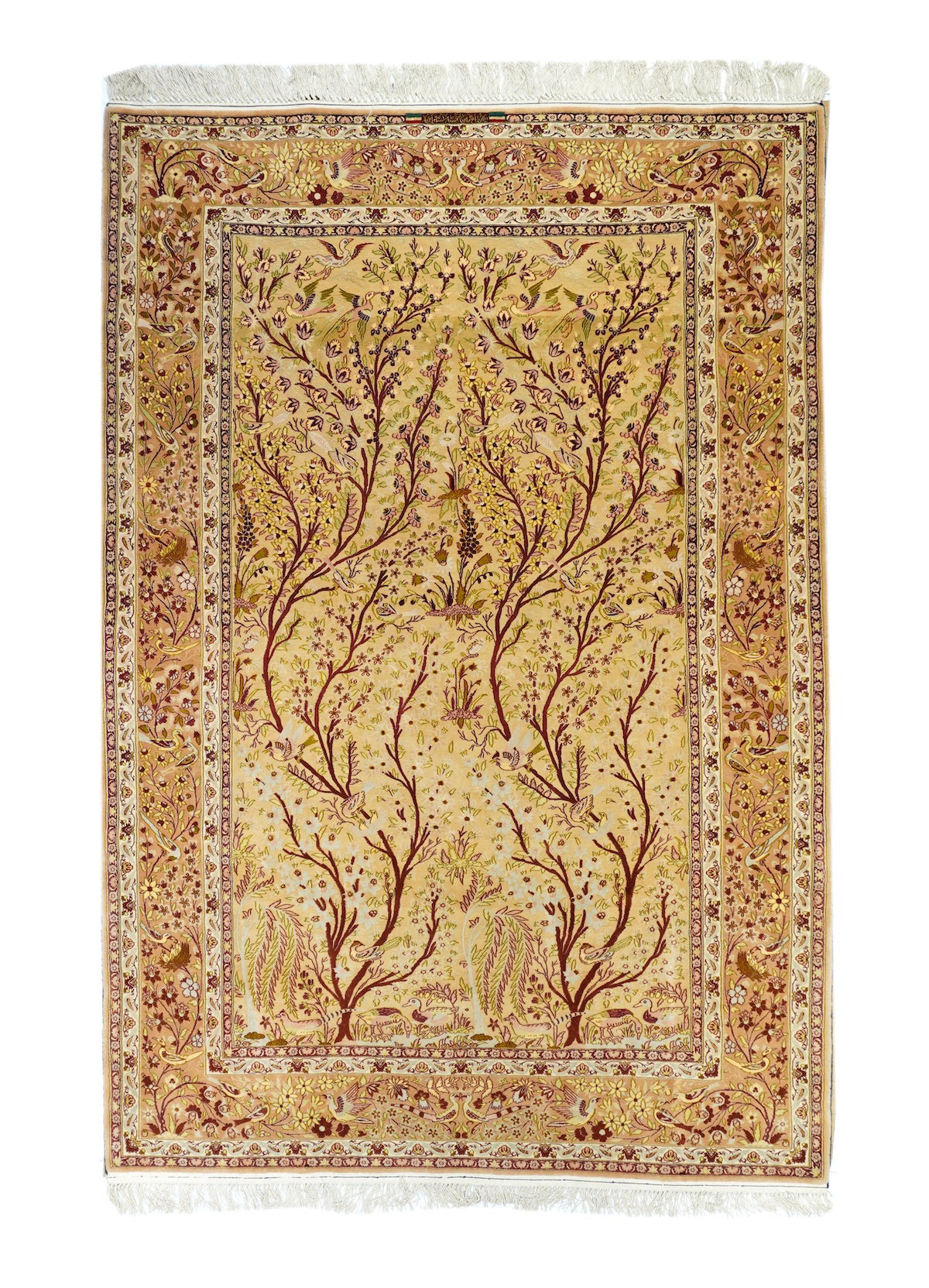 Vintage Isfahan Rug 5'1'' x 7'7''