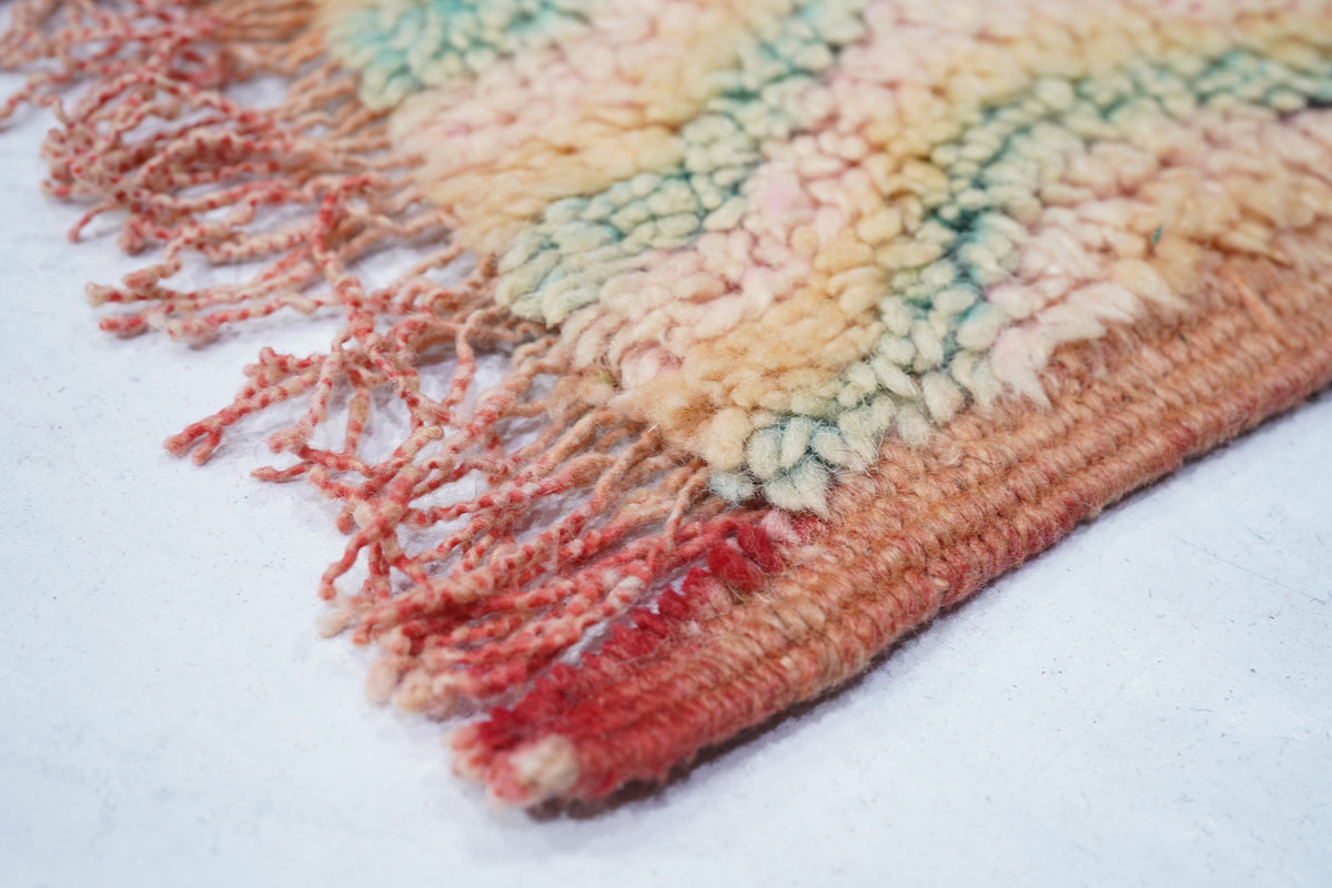 Vintage Moroccan Rug 4'10'' x 8'1''