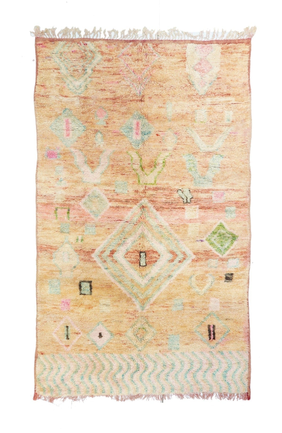 Vintage Morrocan Rug 4'10'' x 8'1''