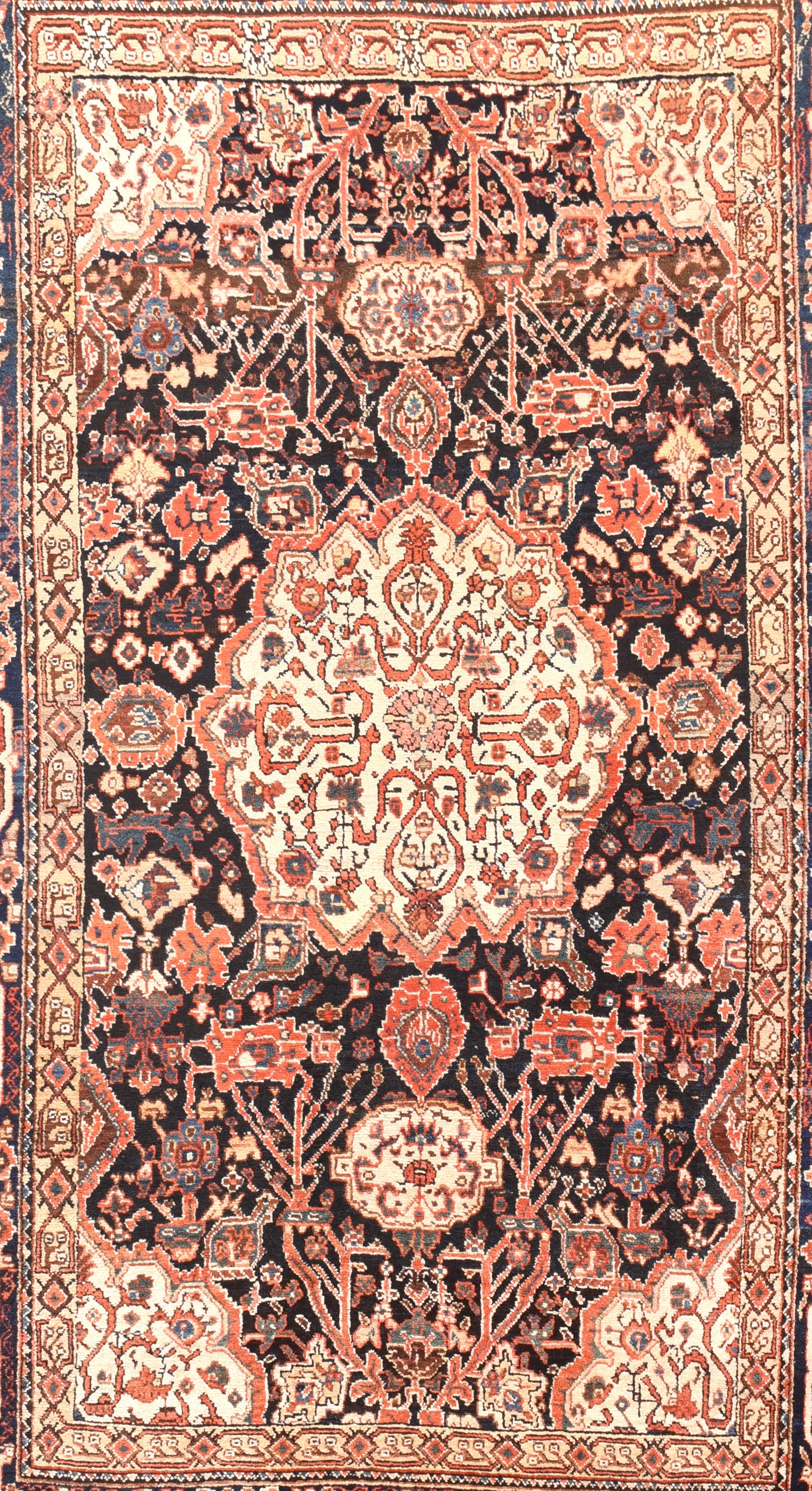 Antique Bakhtiari Rug 6'0'' x 9'10''