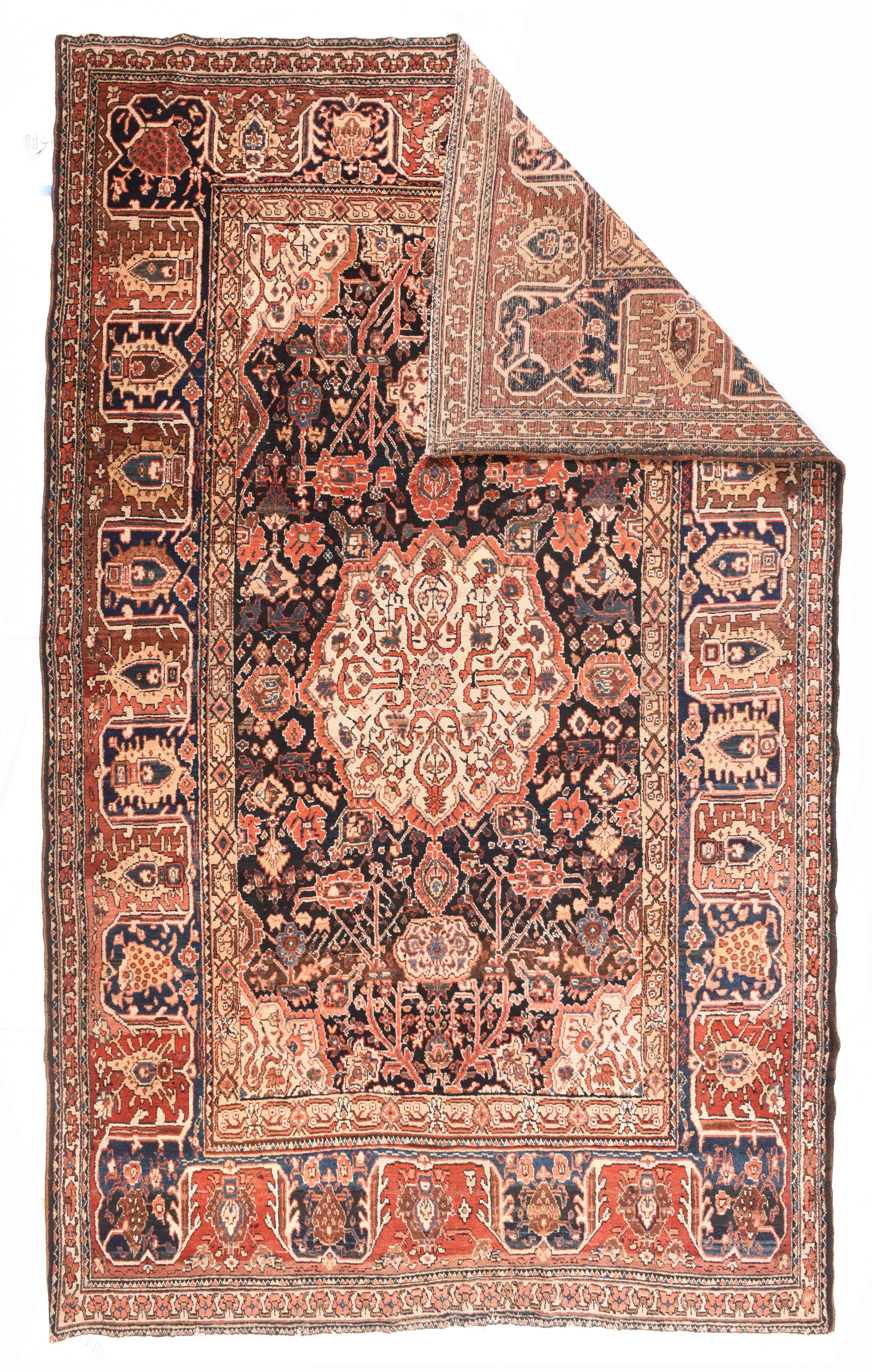 Antique Bakhtiari Rug 6'0'' x 9'10''