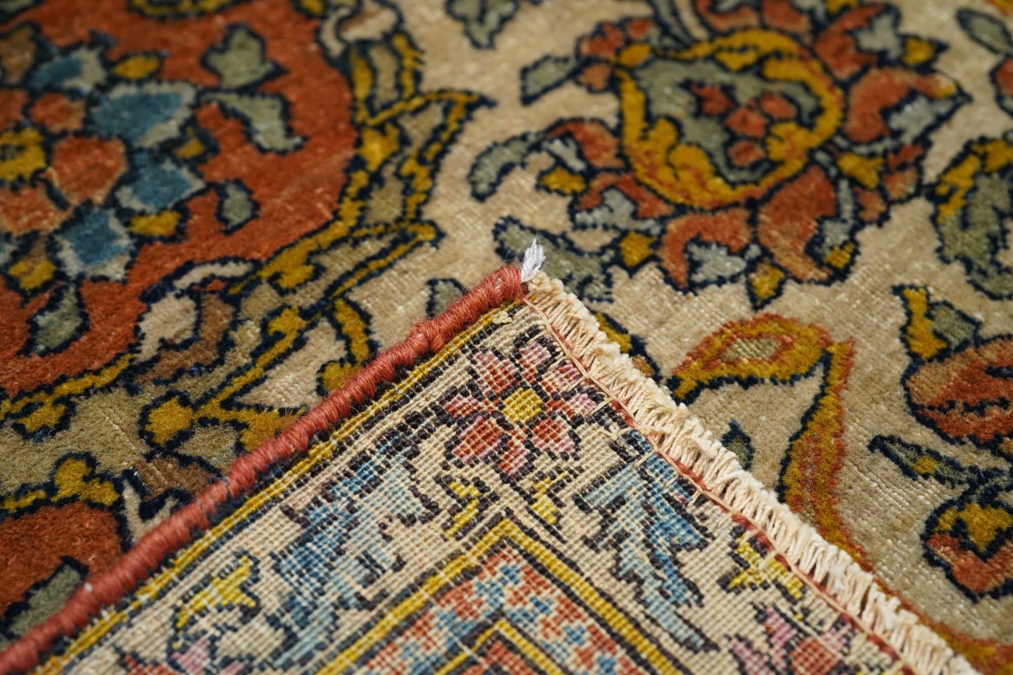 Antique Tehran Rug 4'5'' x 6'10''