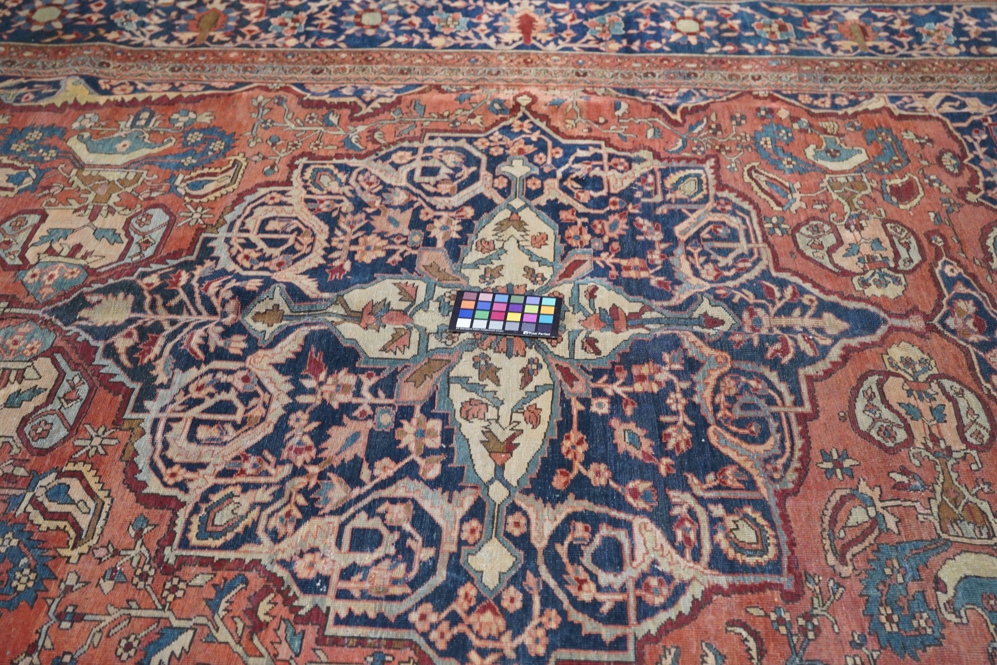 Antique Sarouk Rug 8'9'' x 11'10''