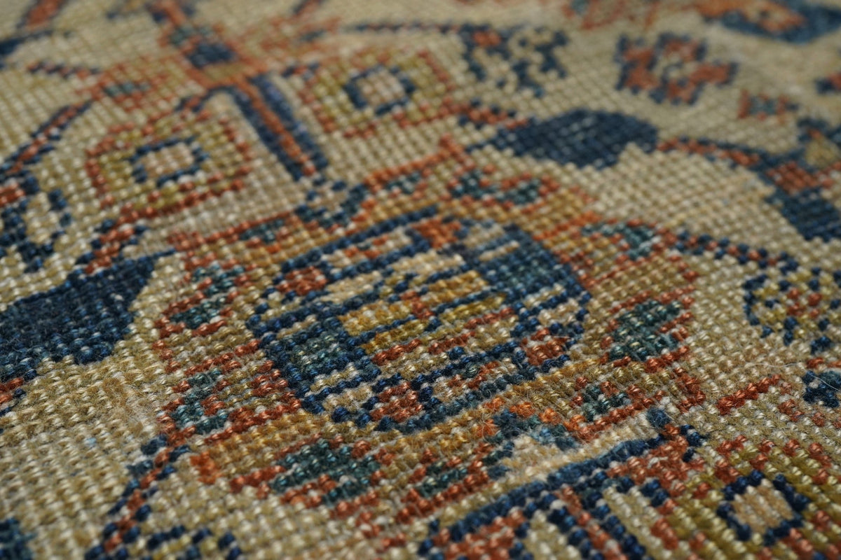 Antique Caucasian Sultanabad Rug 7'2'' x 10'2''