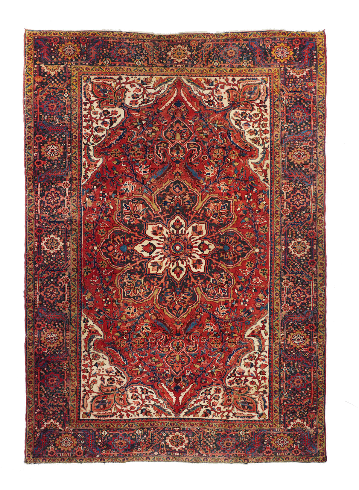 Vintage Heriz Rug 7'11'' x 11'1''