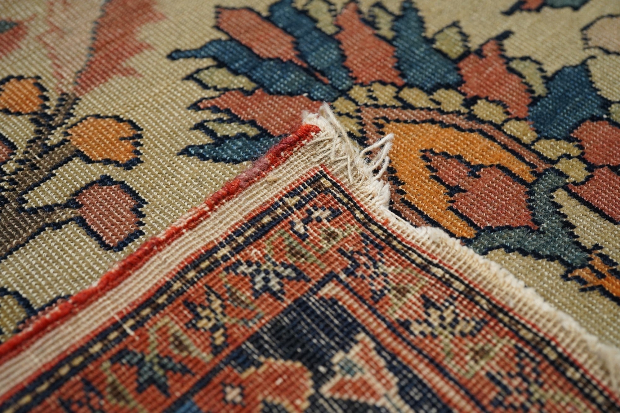 Antique Farahan Rug 4'3'' x 6'11''