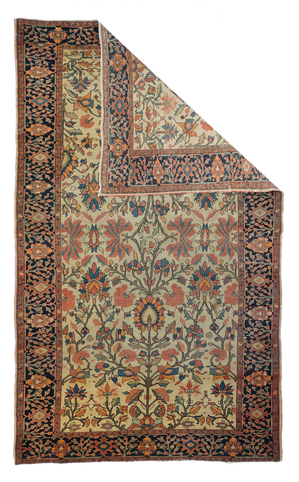 Antique Farahan Rug 4'3'' x 6'11''