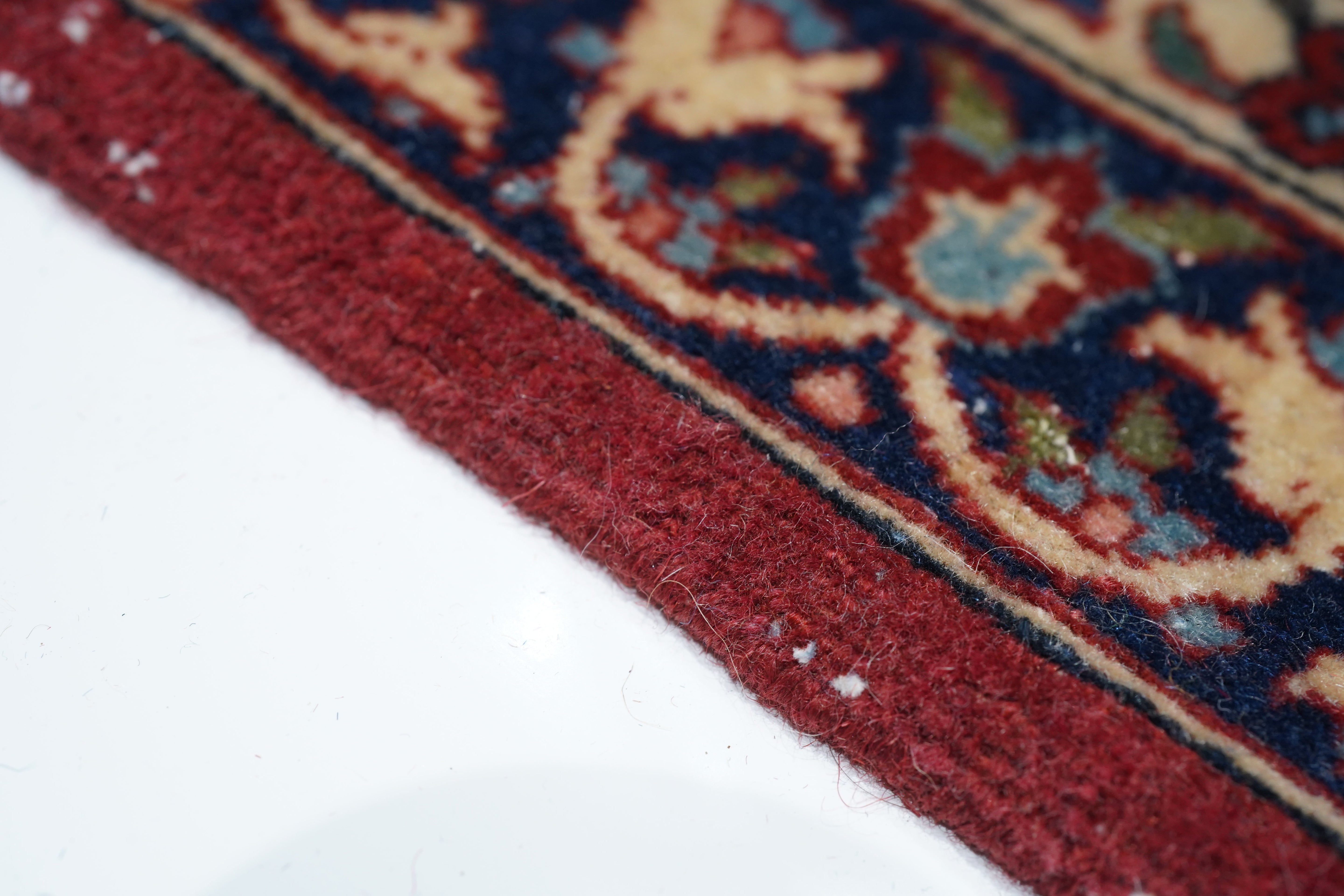 Antique Isfahan Rug 6'11'' x 10'0''