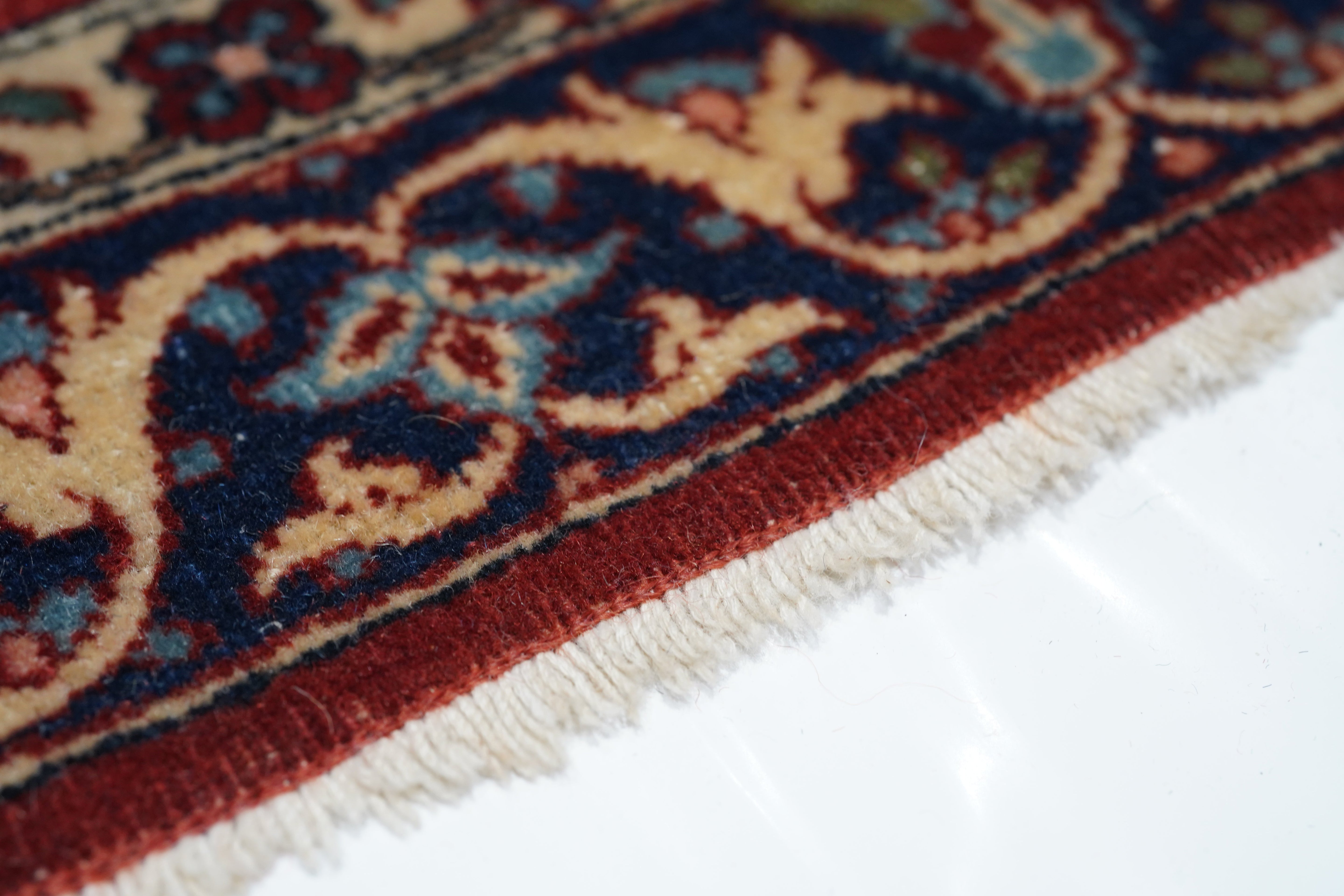 Antique Isfahan Rug 6'11'' x 10'0''