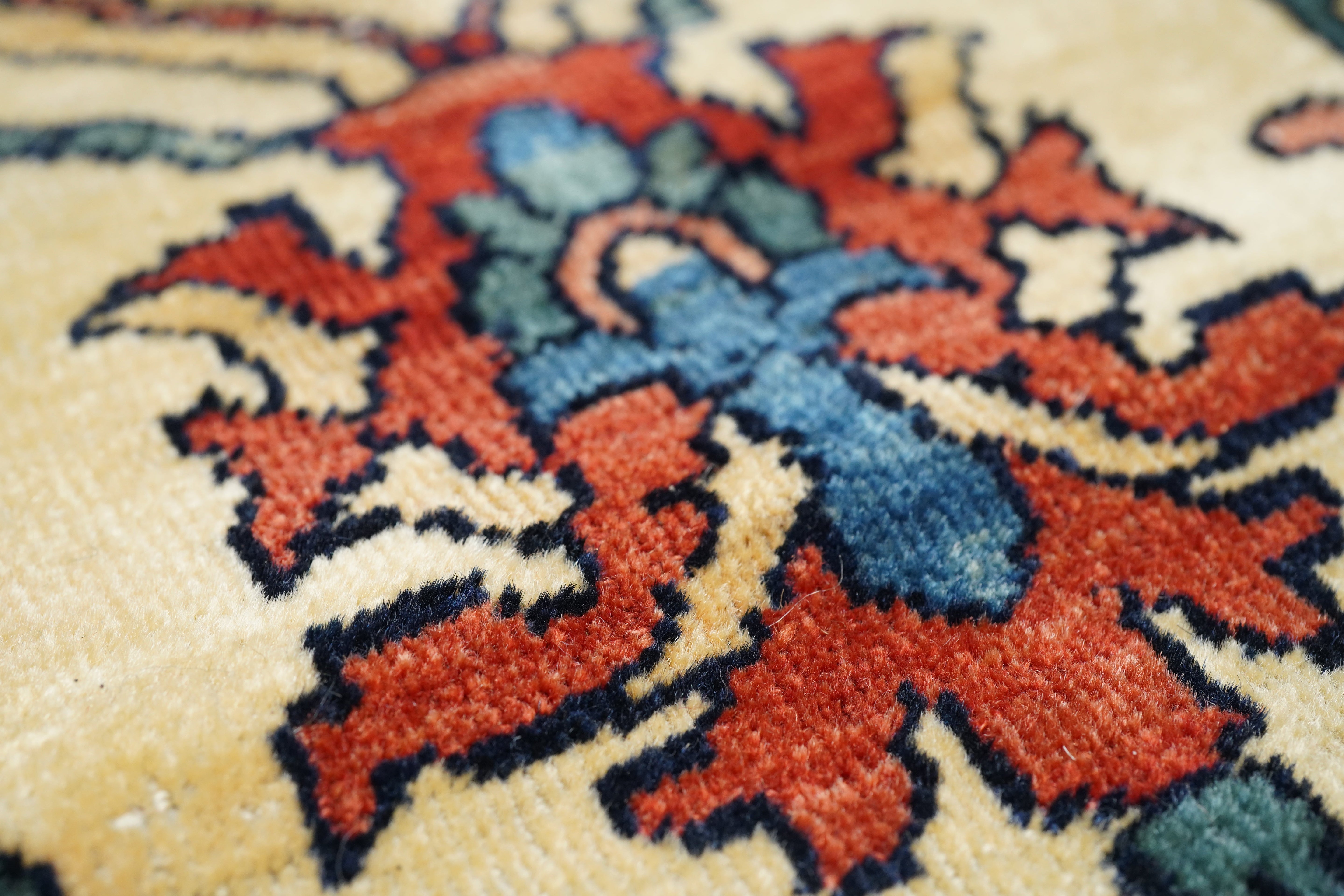 Antique Farahan Sarouk Rug 11' 0" x 13' 0"