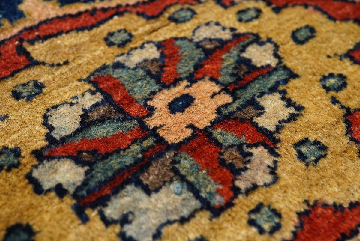 Antique Mohajeran Sarouk Rug 9'5'' x 13'5''