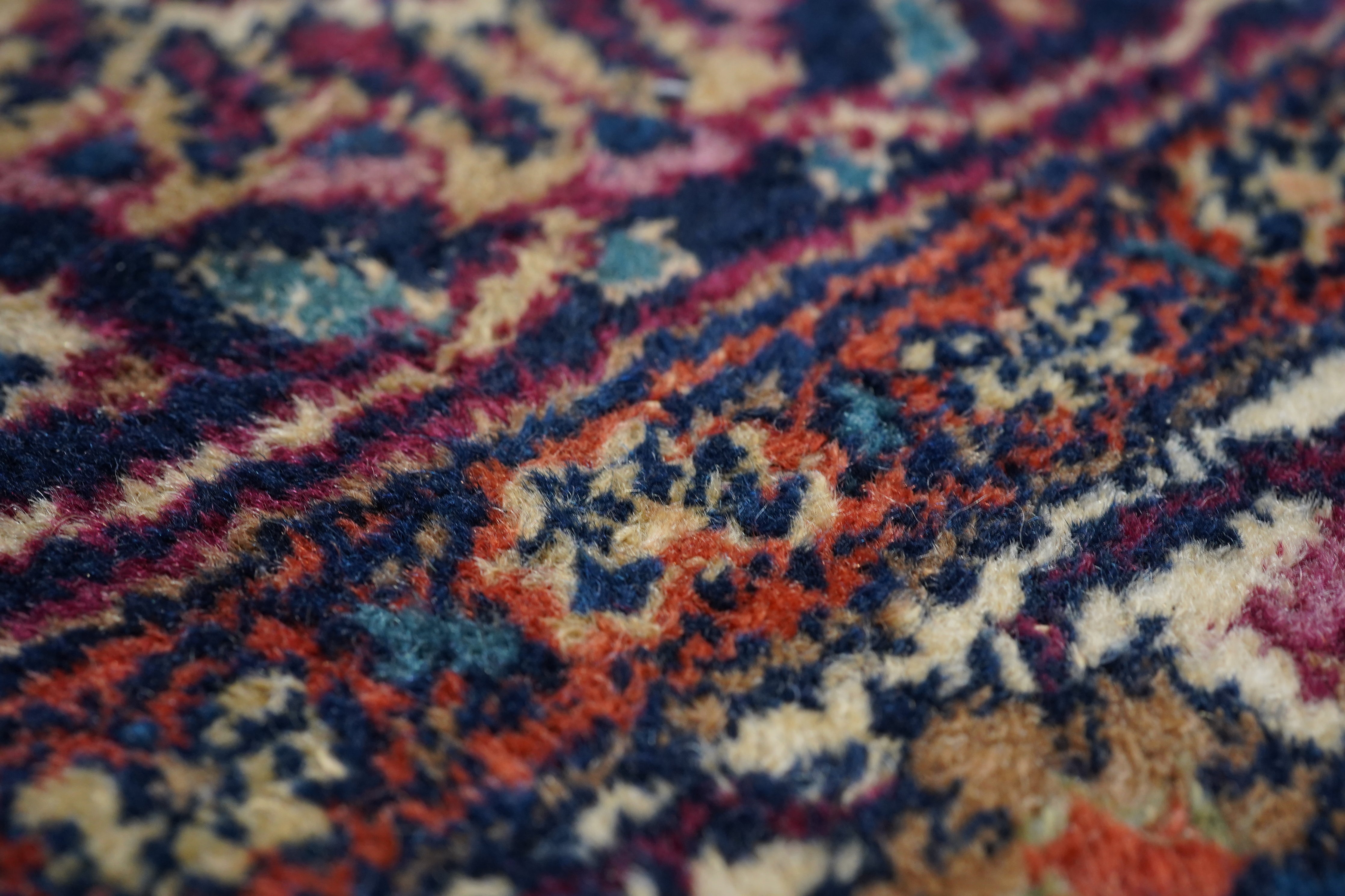 Vintage Mashad Rug 9'8'' x 13'5''
