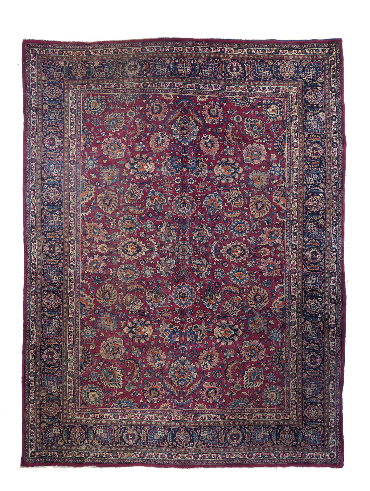 Vintage Mashad Rug 9'8'' x 13'5''