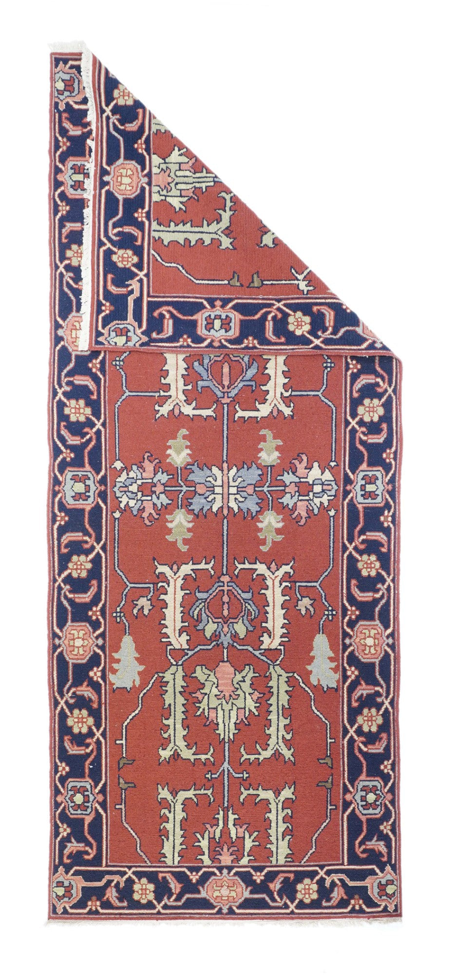 Sumak Flat Weave Wool Rug 4'0" x 10'2''