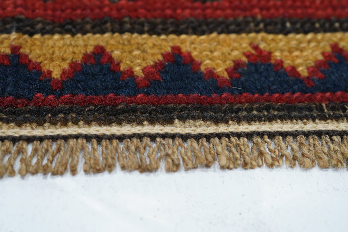 Antique Caucasian Kazak Rug 3'3'' x 4'4''