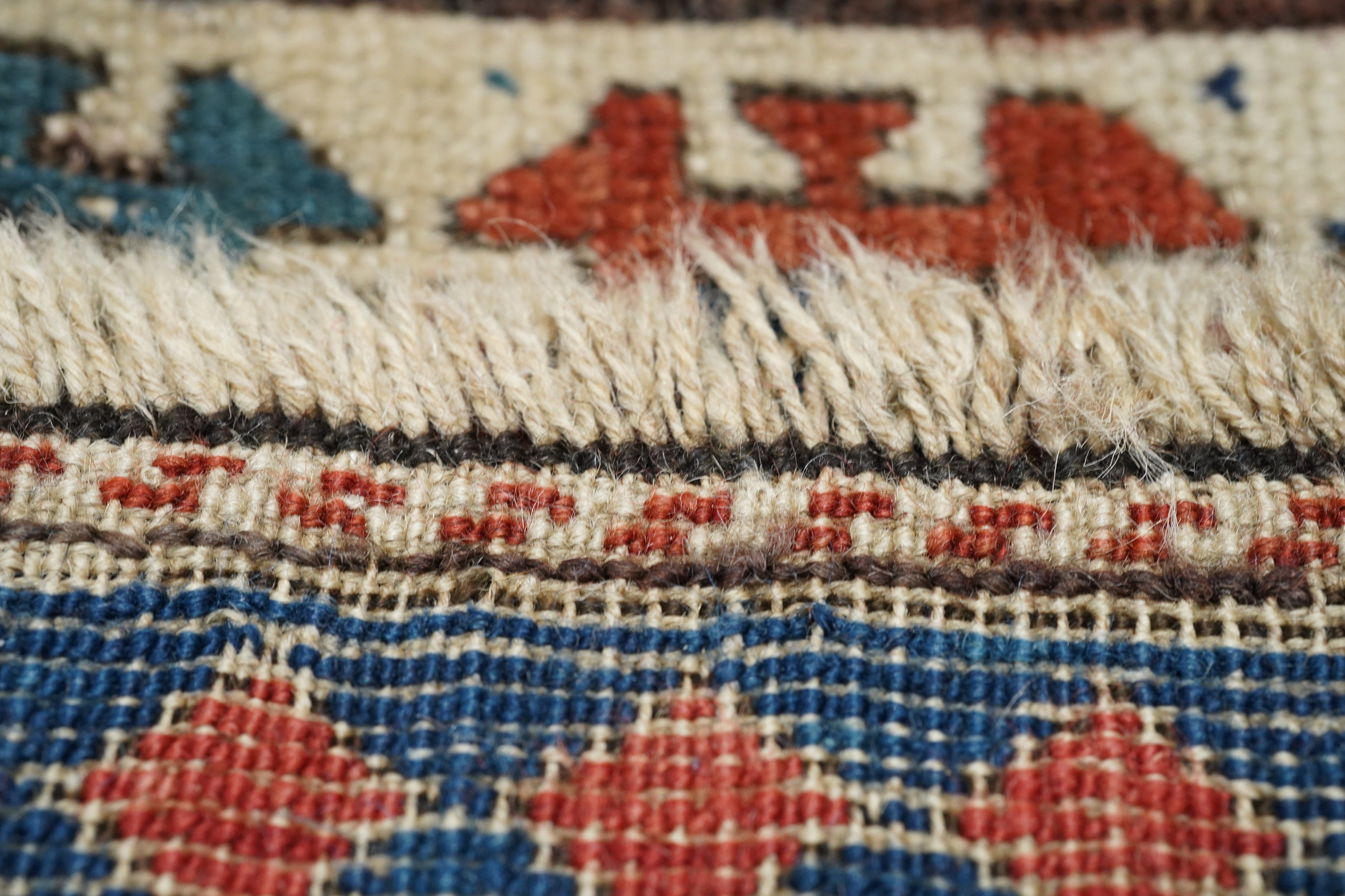 Antique Kazak Rug 3'1'' x 7'7''