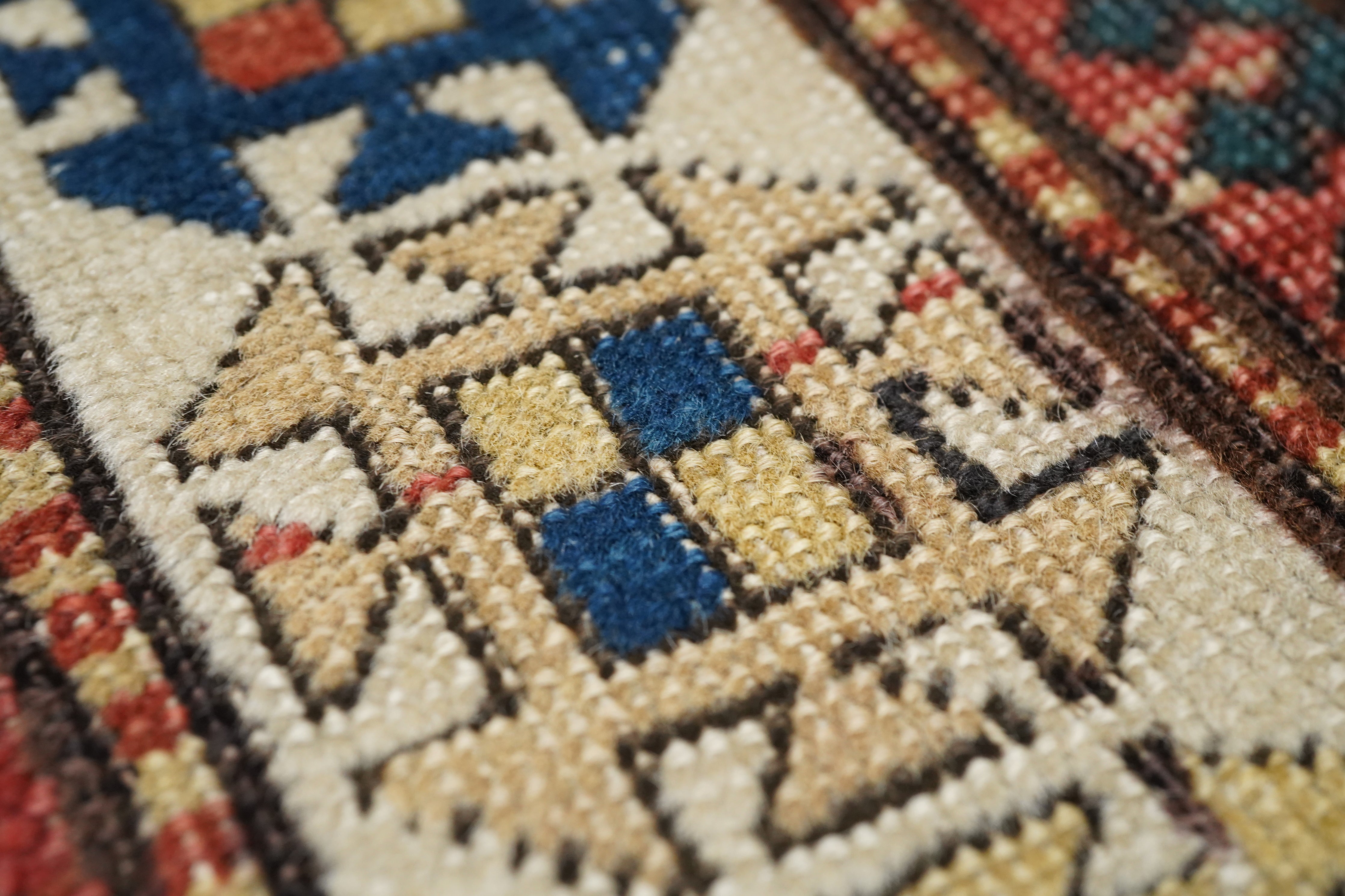 Antique Kazak Rug 3'1'' x 7'7''