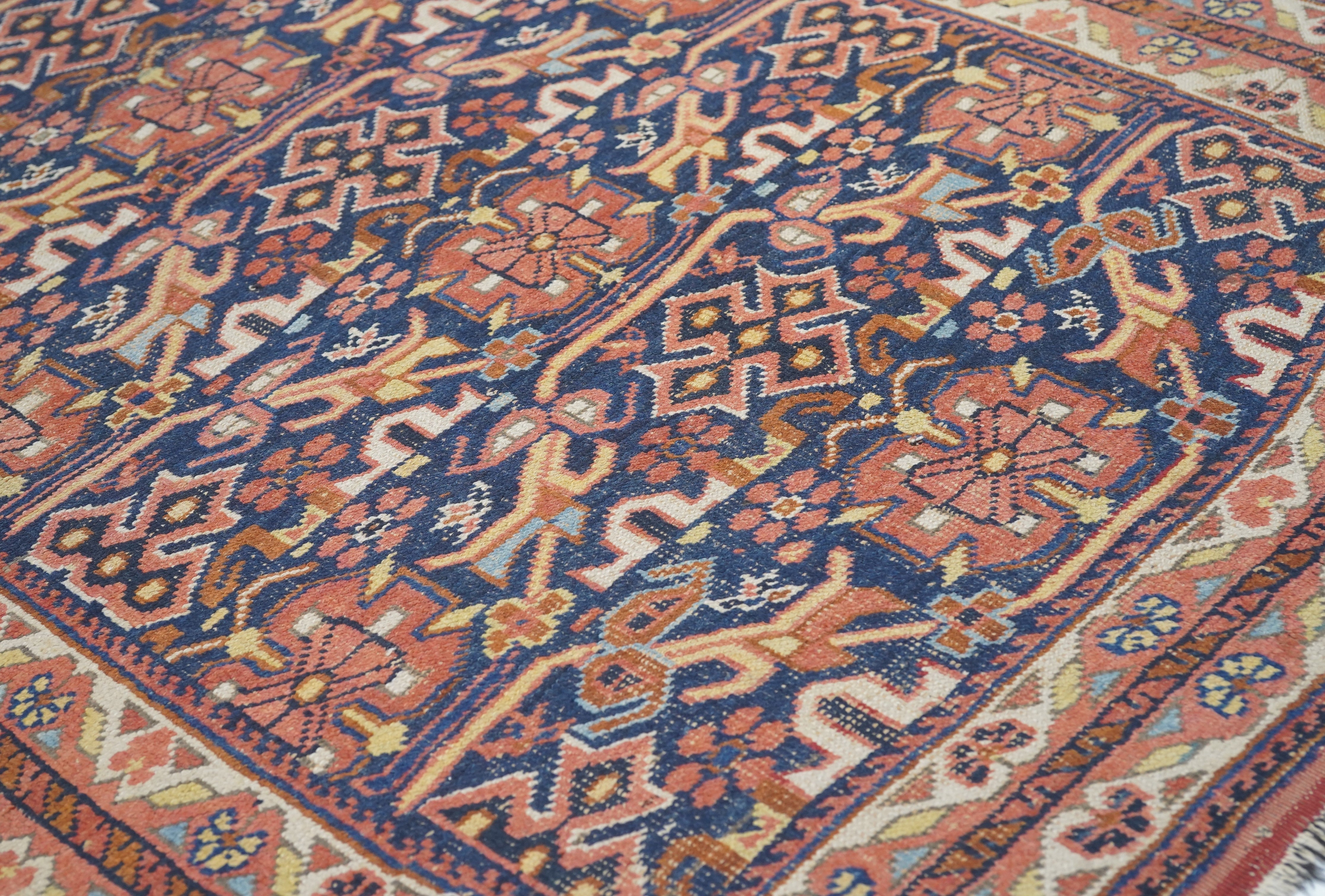 Antique Afshar Rug 4'2'' x 5'9''