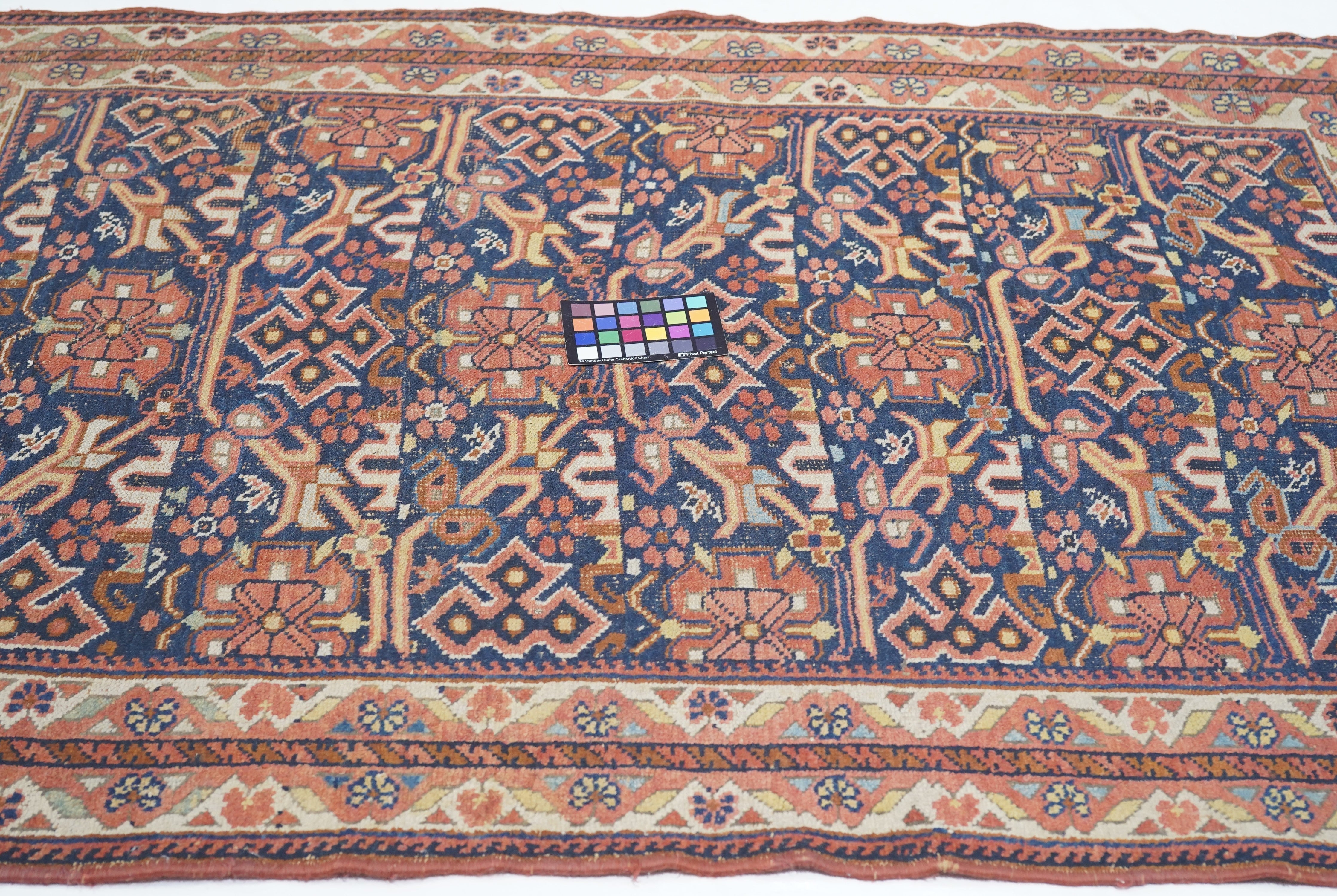 Antique Afshar Rug 4'2'' x 5'9''