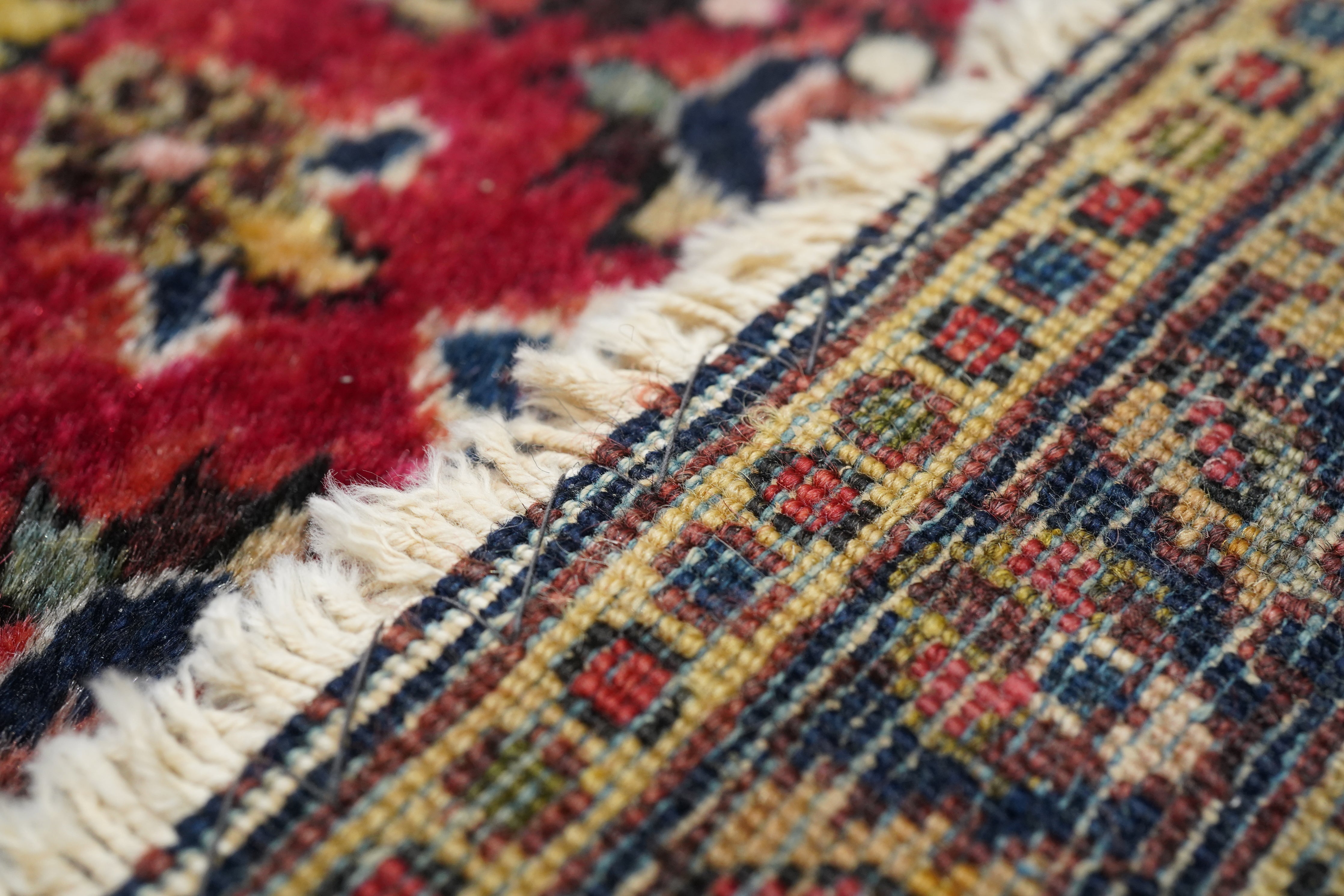 Antique Sarouk Rug 2'6'' x 6'3''
