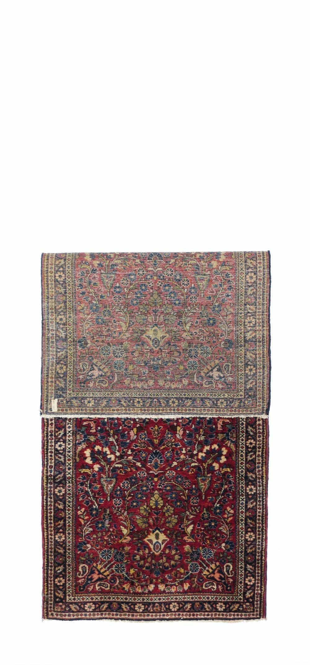 Antique Sarouk Rug 2'6'' x 6'3''