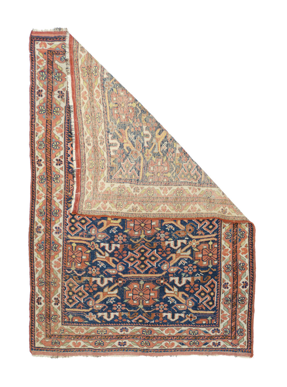 Antique Afshar Rug 4'2'' x 5'9''