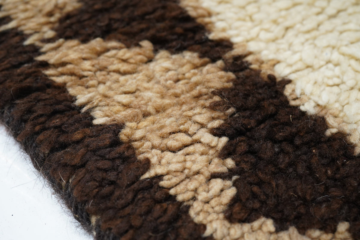 Vintage Moroccan Rug 3'1'' x 9'8''