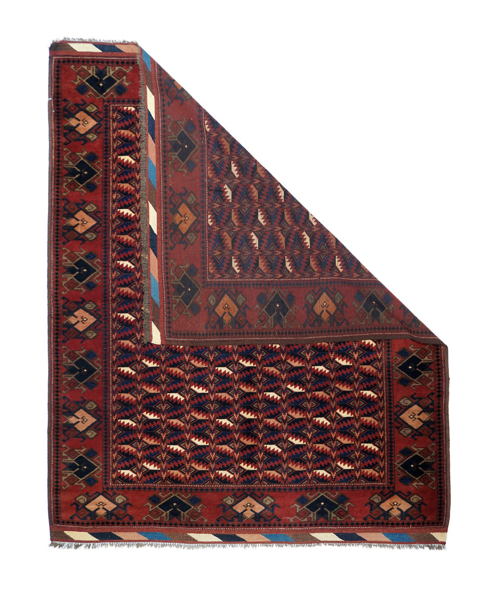 Afghan Rug 5'3'' x 6'4''
