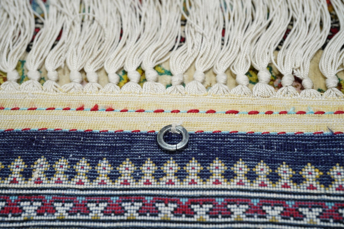 Extremely Fine Vintage Silk Qum Rug 4'5'' x 7'0''