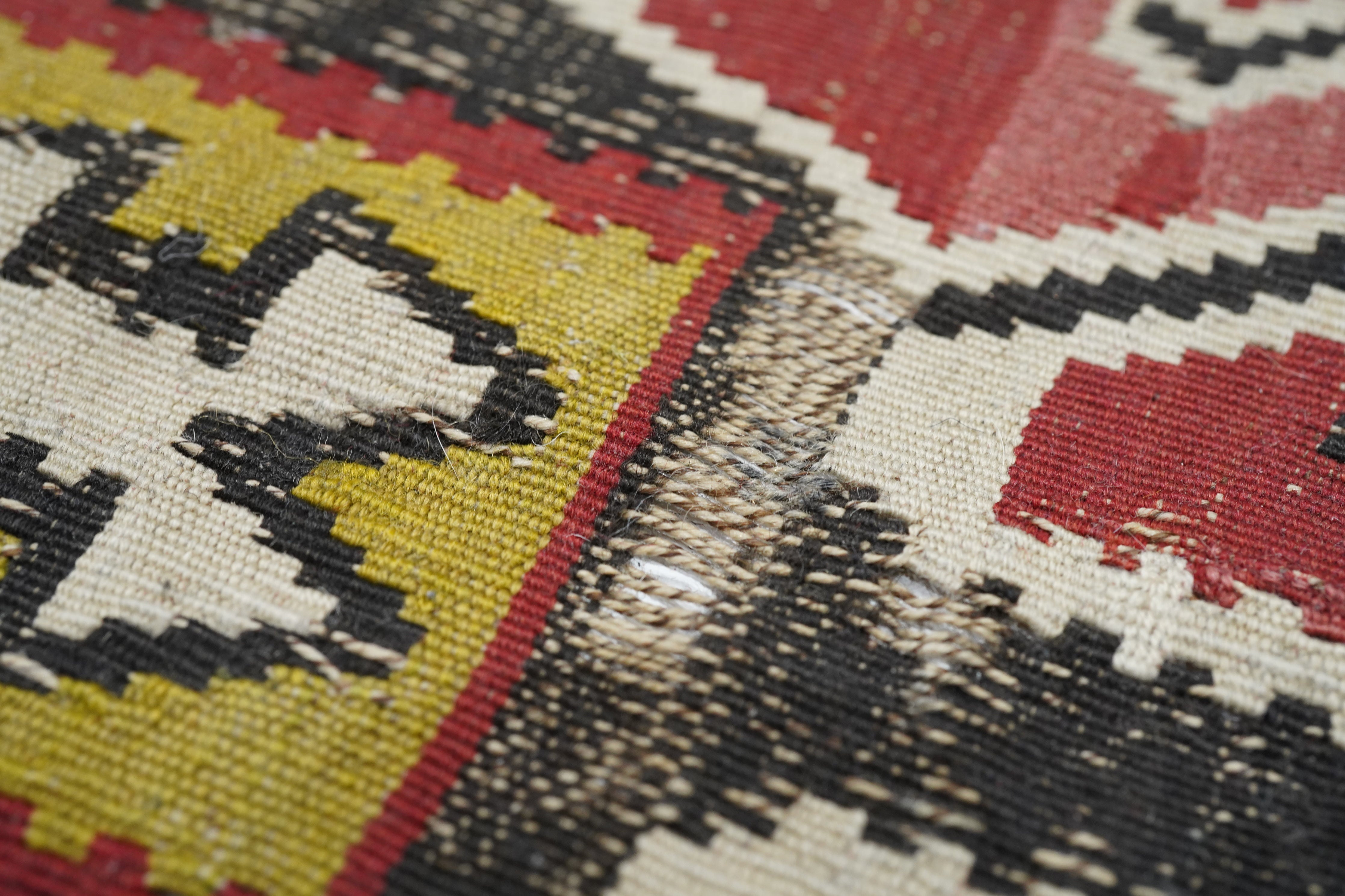 Antique Caucasian Shirvan Rug 6'5'' x 11'10''