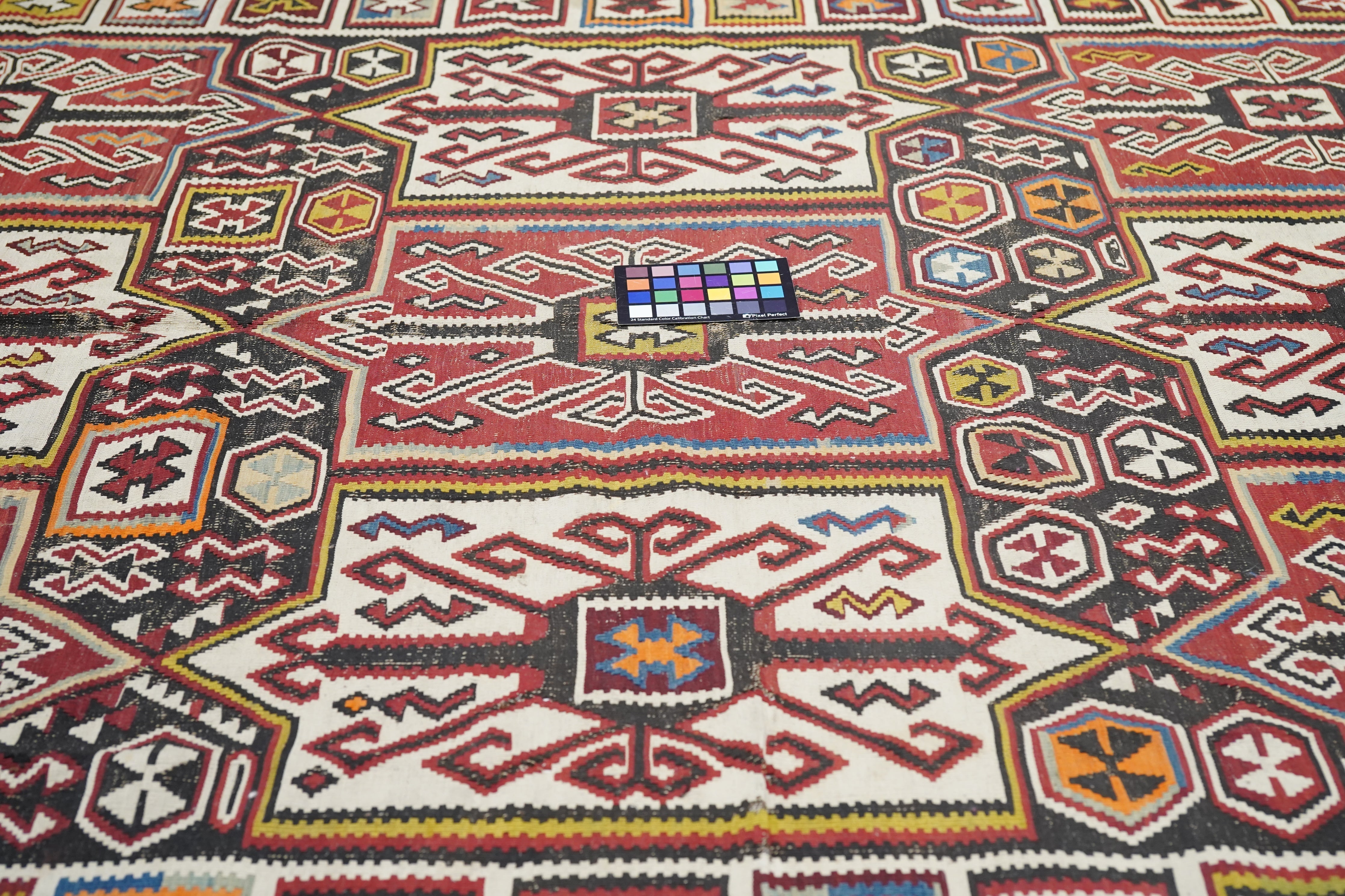 Antique Caucasian Shirvan Rug 6'5'' x 11'10''
