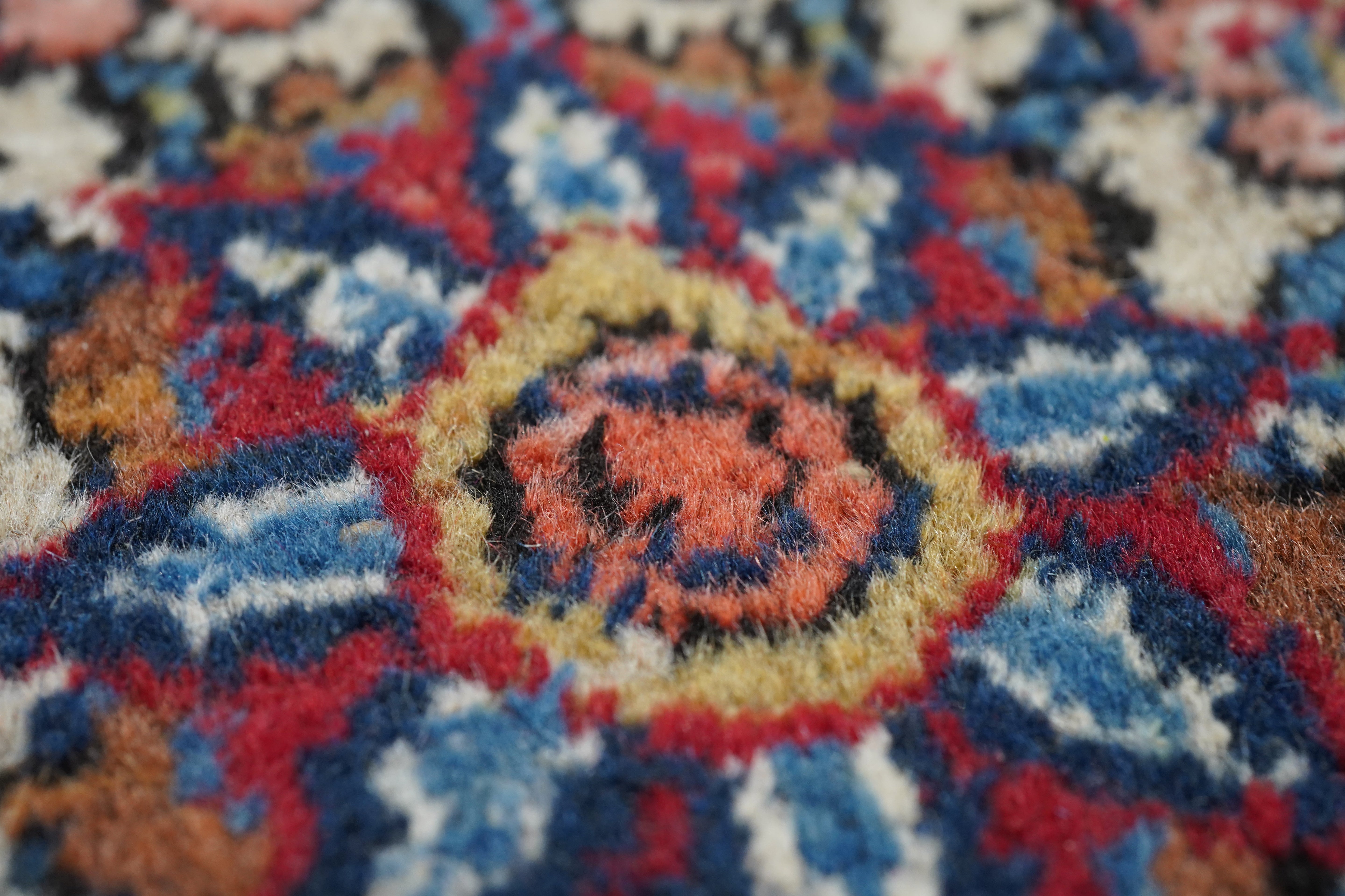 Vintage Kashan Rug 9' 8'' x 12' 6''