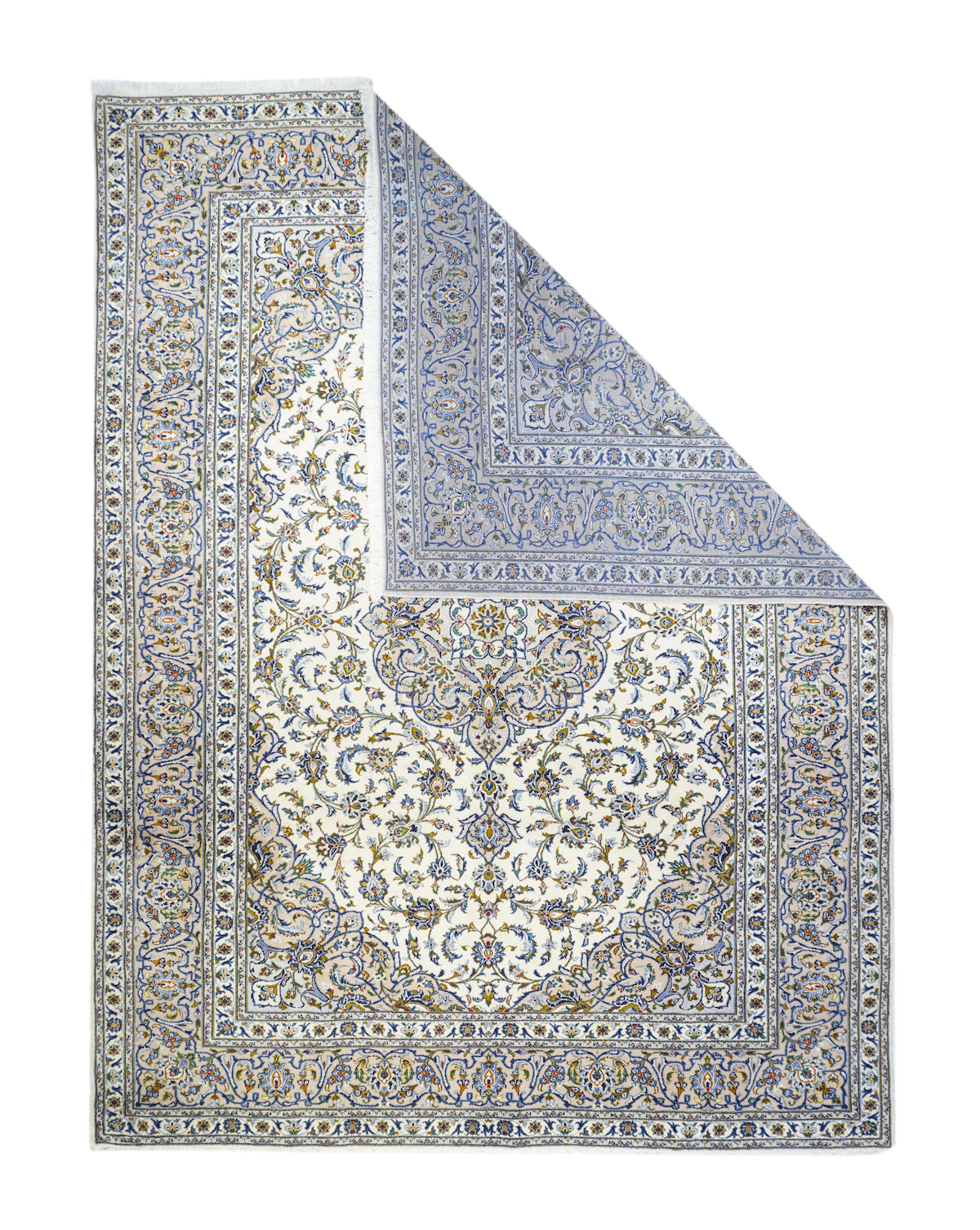 Vintage Kashan Rug 9'9'' x 12'9''