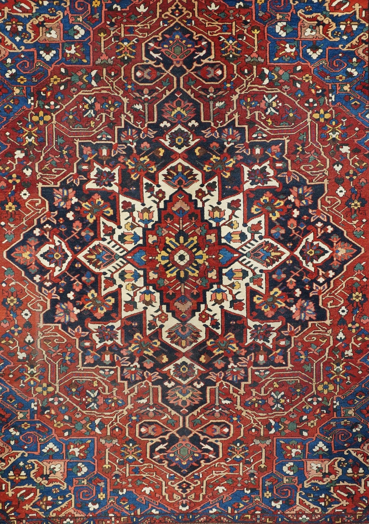 Vintage Bakhtiari Rug 10'2'' x 12'1''