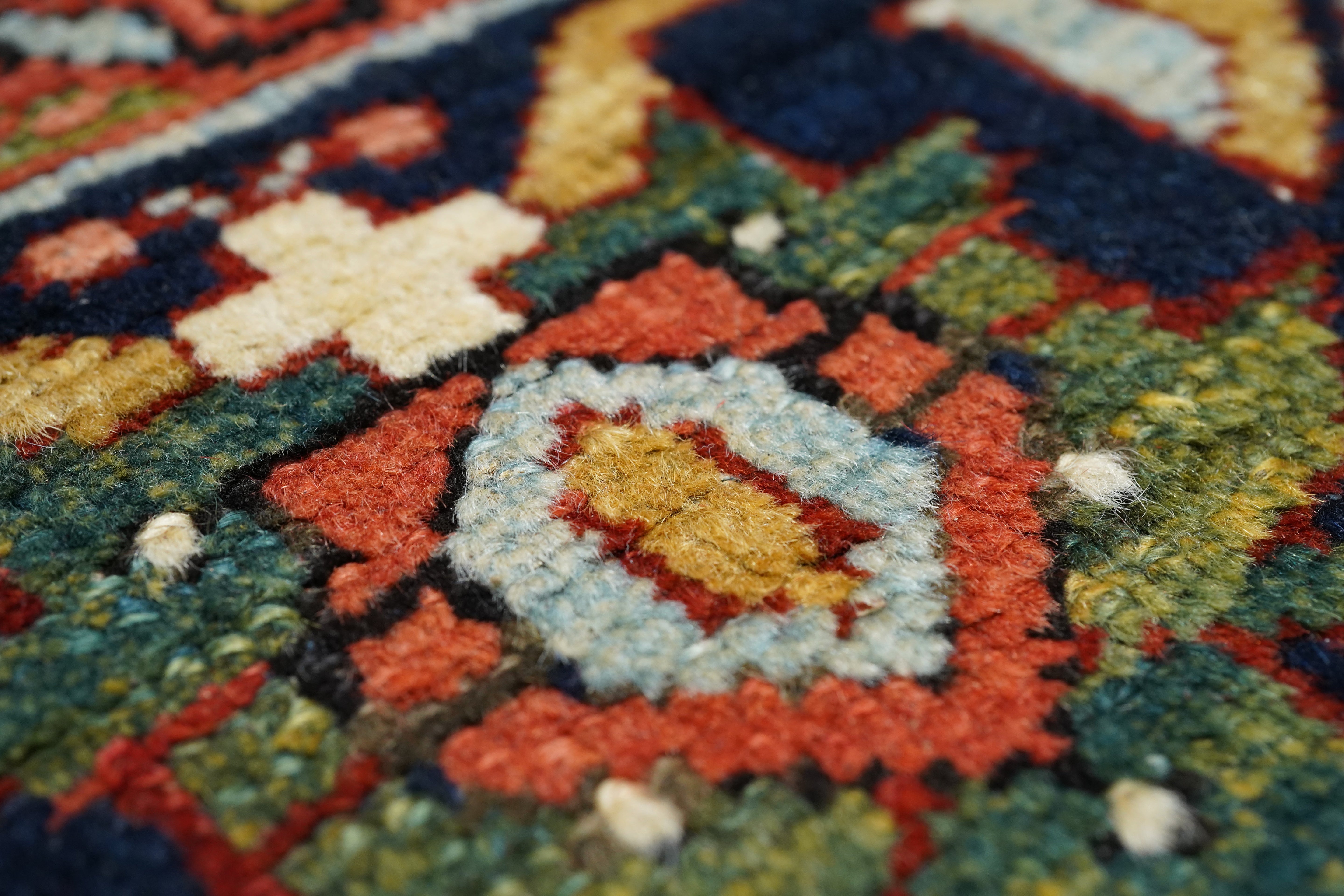 Antique Heriz Rug 8'5" x 10' 5''