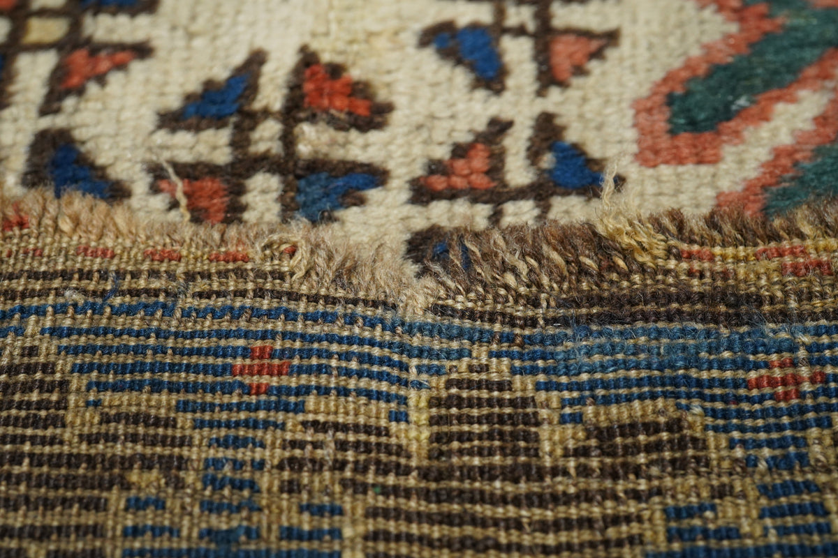 Antique Caucasian Kazak Rug 4'0'' x 6'8''
