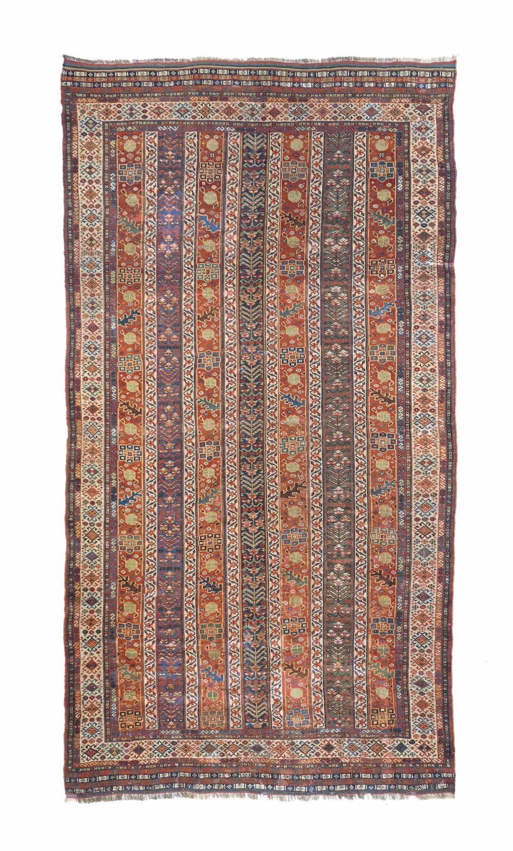 Antique Khamseh Rug 5'0'' x 9'5''