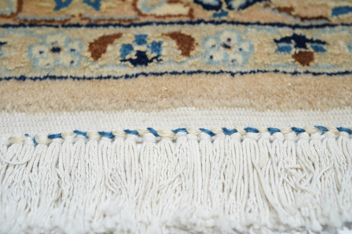 Extremely Fine Nain HabibianRrug Wool & Silk 8'3'' x 11'9''
