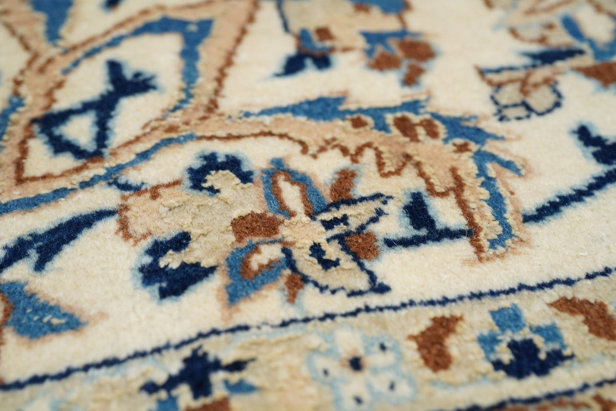 Extremely Fine Nain HabibianRrug Wool & Silk 8'3'' x 11'9''